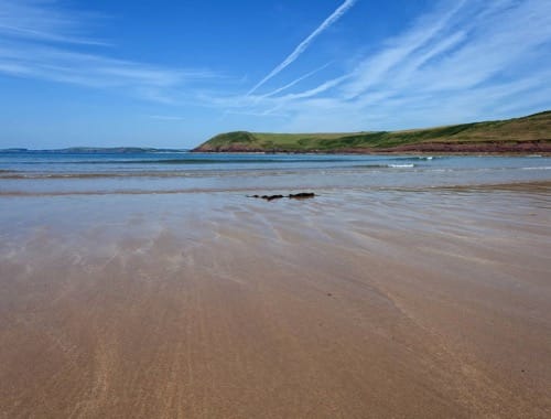 Manorbier Beach