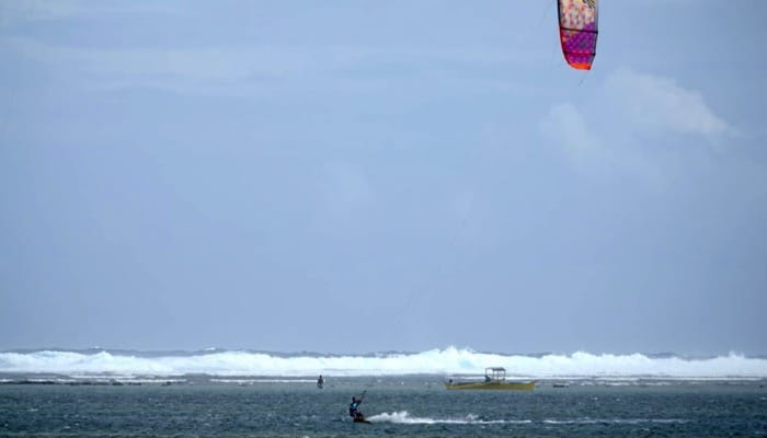 Kitesurfing in Siargao